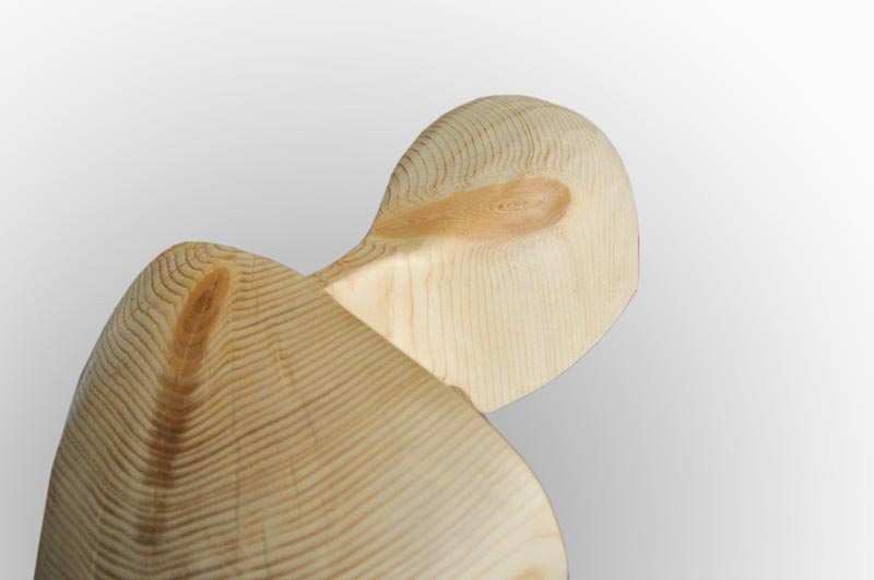 Demut - Holzskulptur Holzschnitzerei Lindenatelier.com