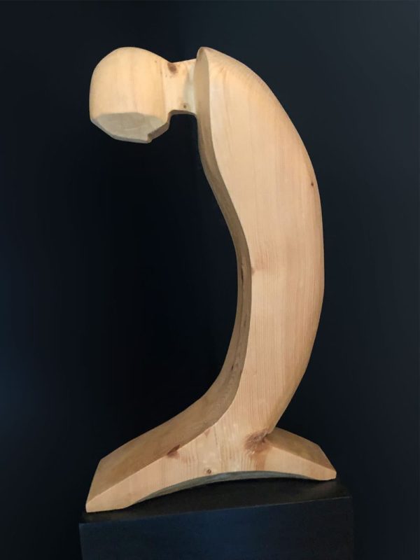 Demut Holzskulptur Holzschnitzerei Lindenatelier.com