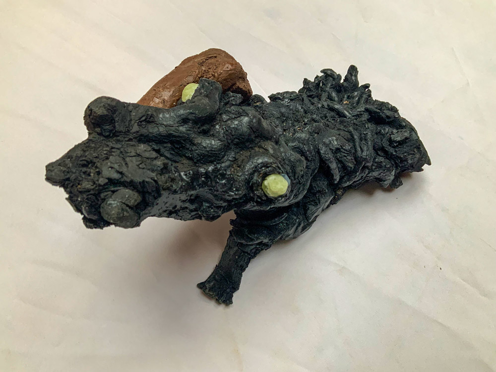 Das Krokodil aus einer Rhododendronwurzel  2025