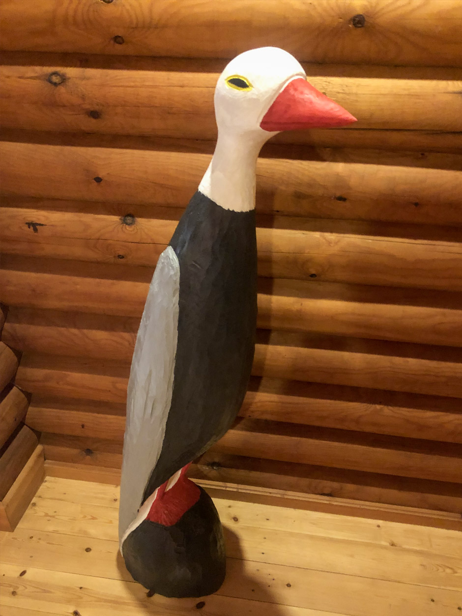 Der pfiffige Vogel